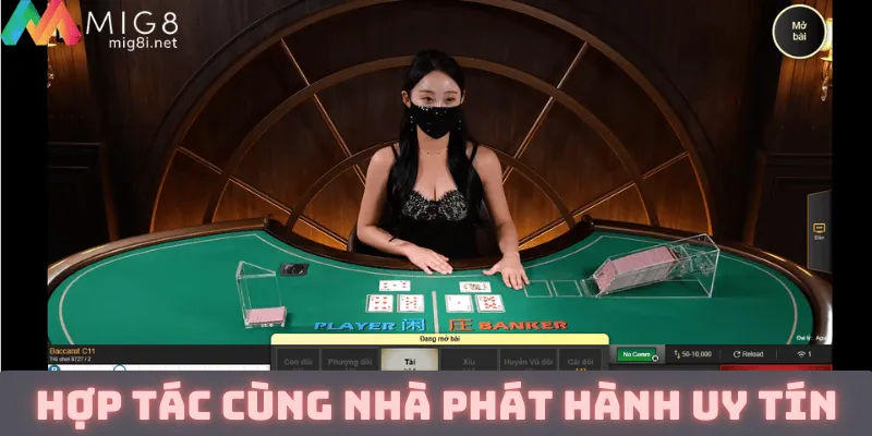 hợp tác cùng nhà phát hành uy tín